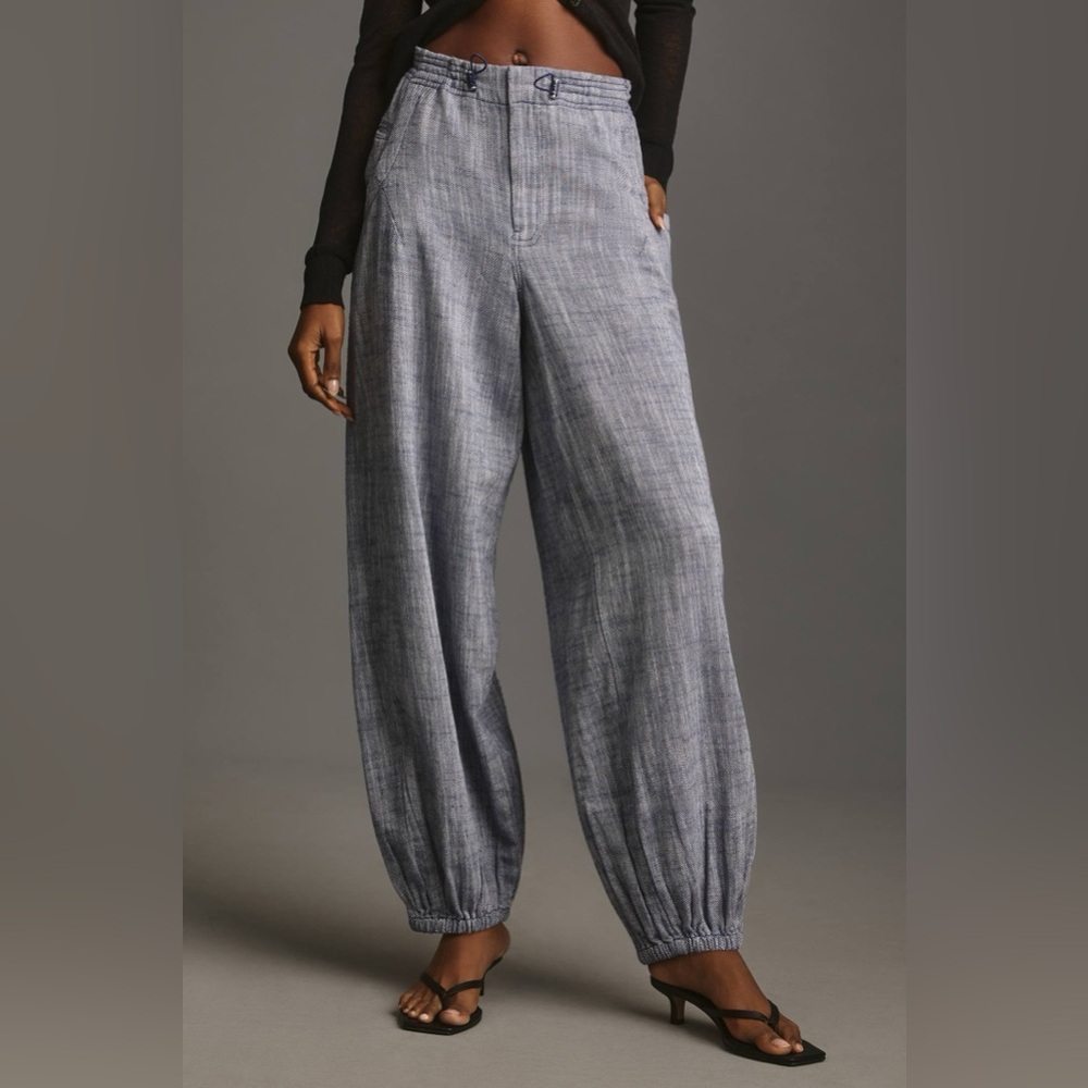 Pilcro Slub Twill Parachute Pants Size Small Cotton